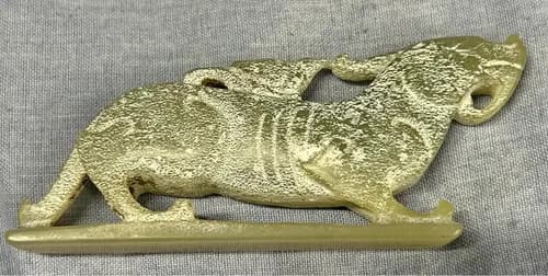 Han Dynasty Jade Hu Tiger Pendant