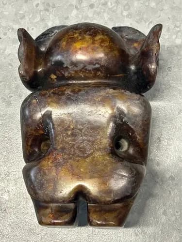 Chinese Hongshan Culture Carved Jade Totem